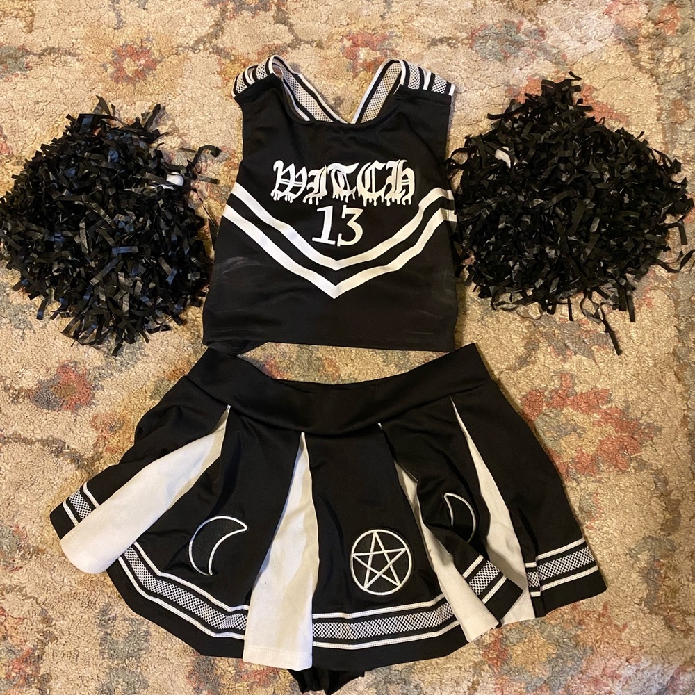 Goth Cheerleader Costume